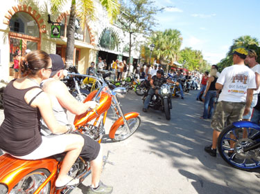 Poker Run 2012 photo - Duval Street, Key West